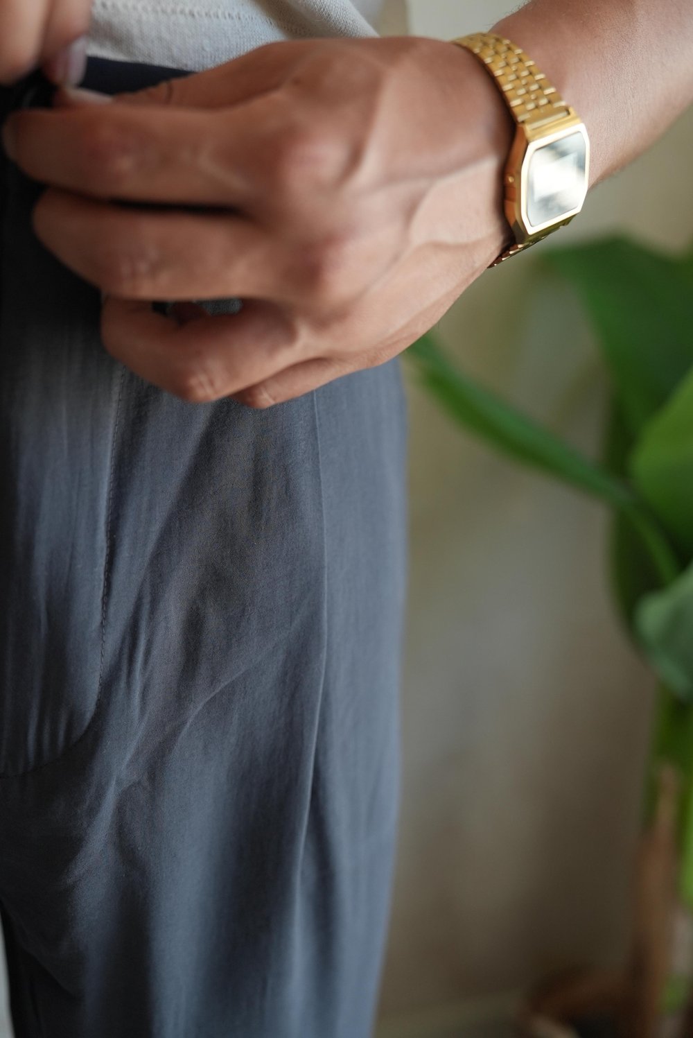 MODAL TEK PİLELİ FRESH İNDİGO PANTOLON