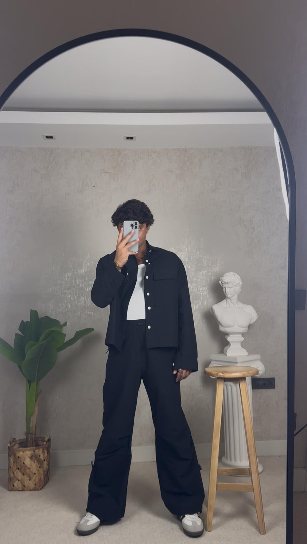 PARAŞÜT KUMAŞ BLACK TAKIM