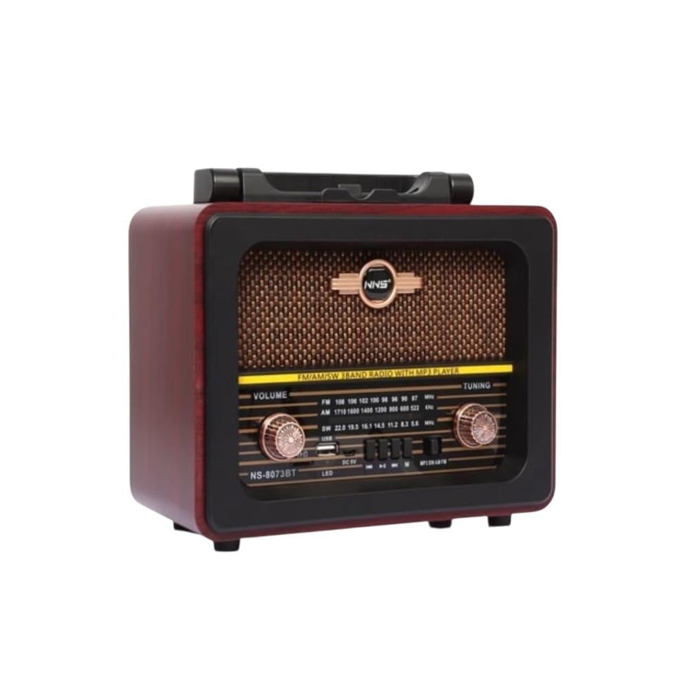 NS Retro Bluetooth Nostaljik Radyo Bordo