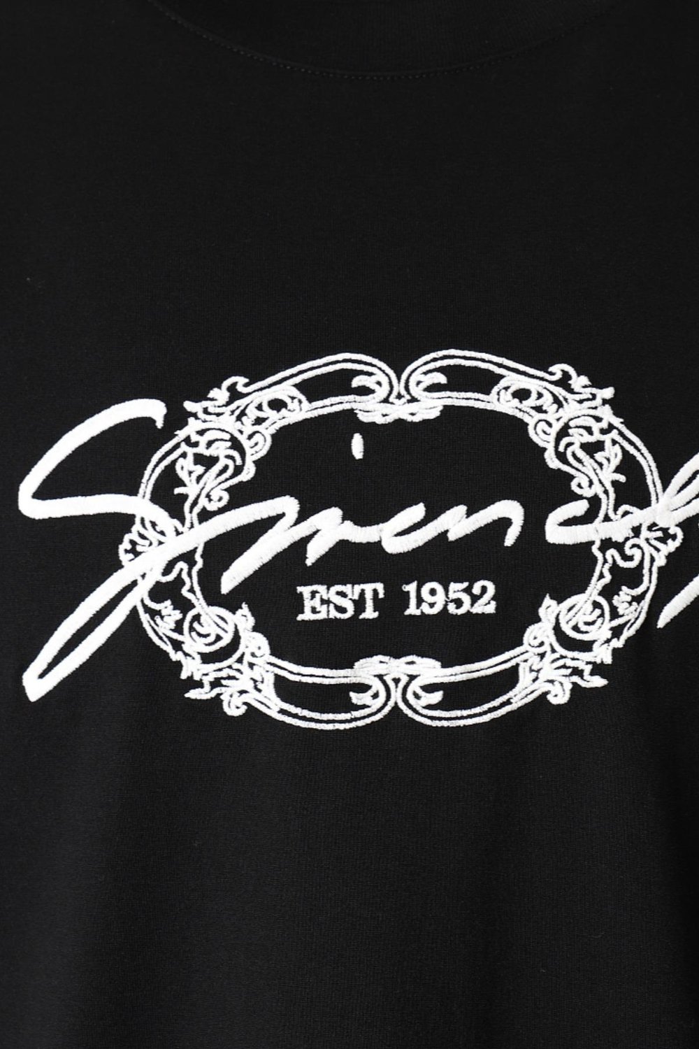 Givenchy Medallion logo cotton  Black