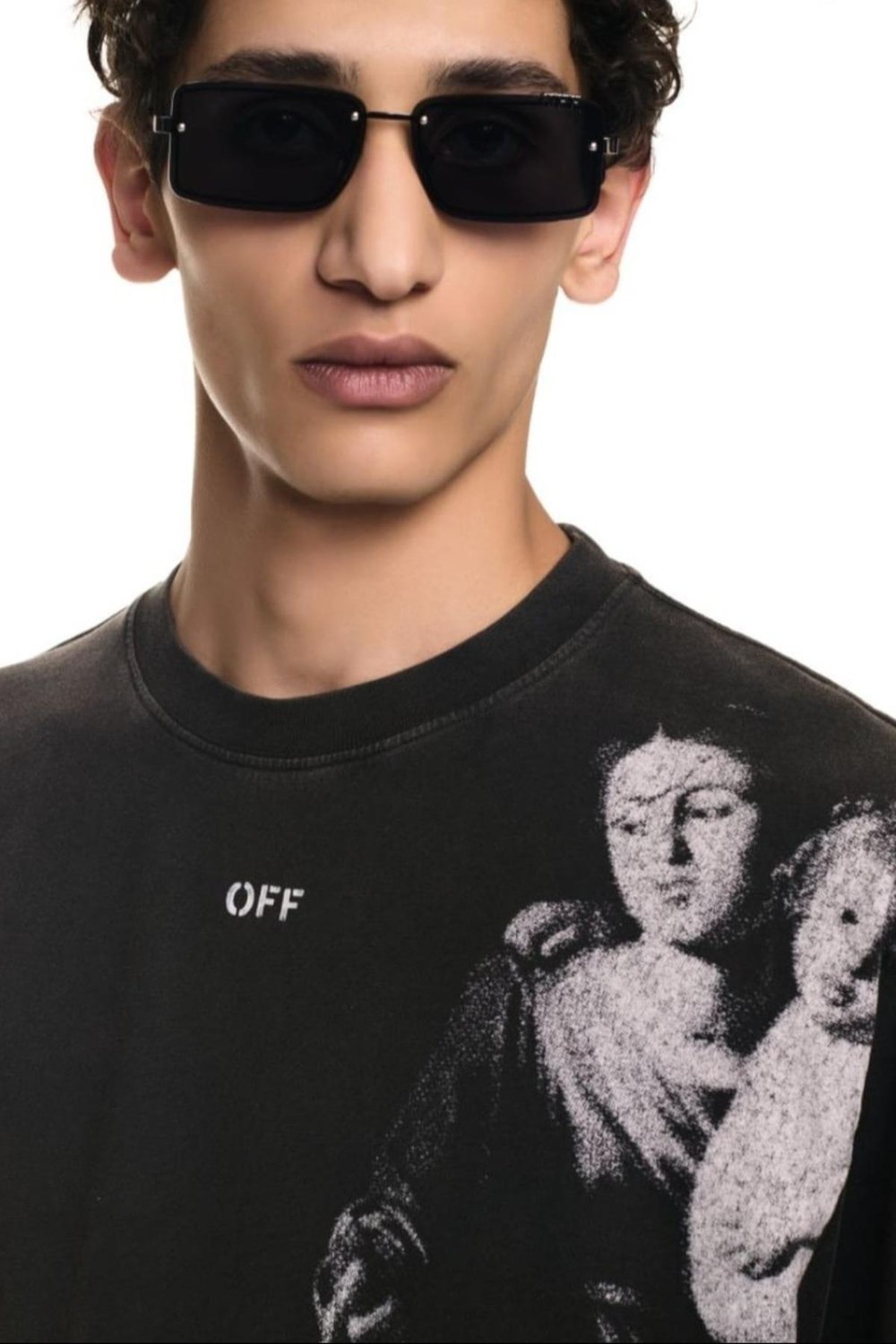 Off-White Blurred Mary Skate t-shirt Black