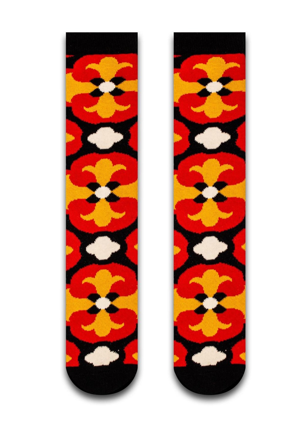 4lü Retro Renkli Çorap Set