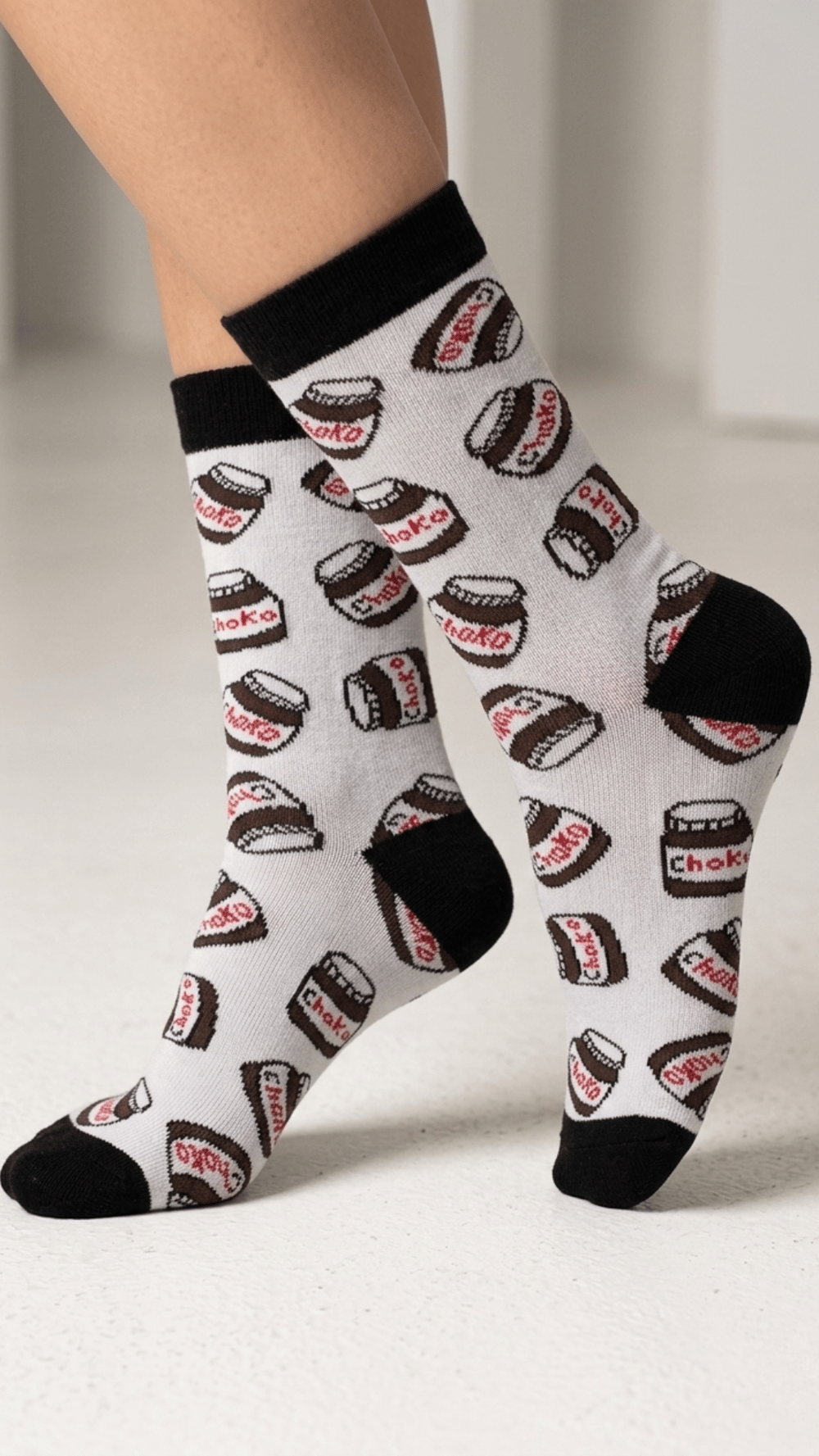Choko Renkli Unisex Çorap