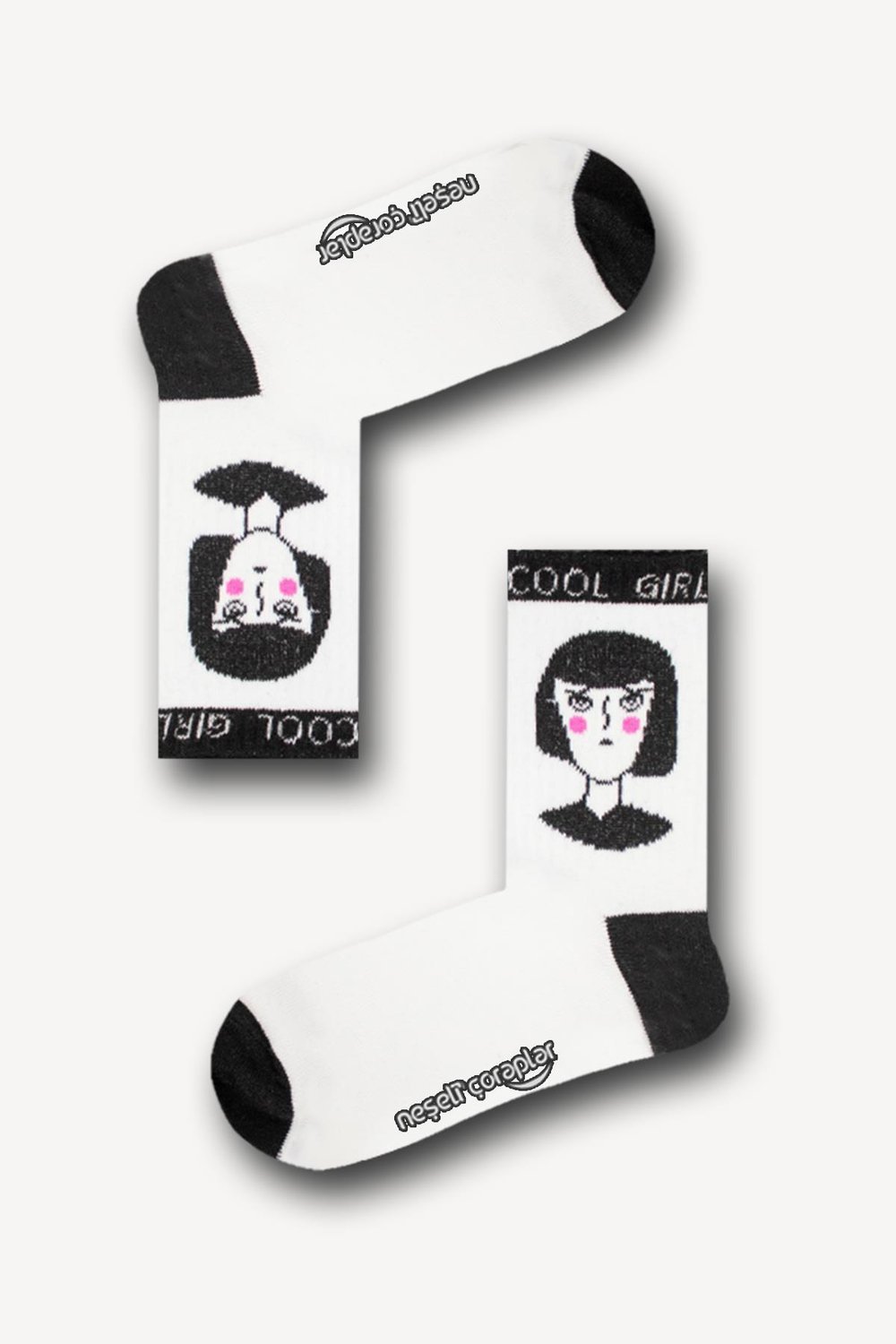 Cool Girl Atletik Unisex Çorap
