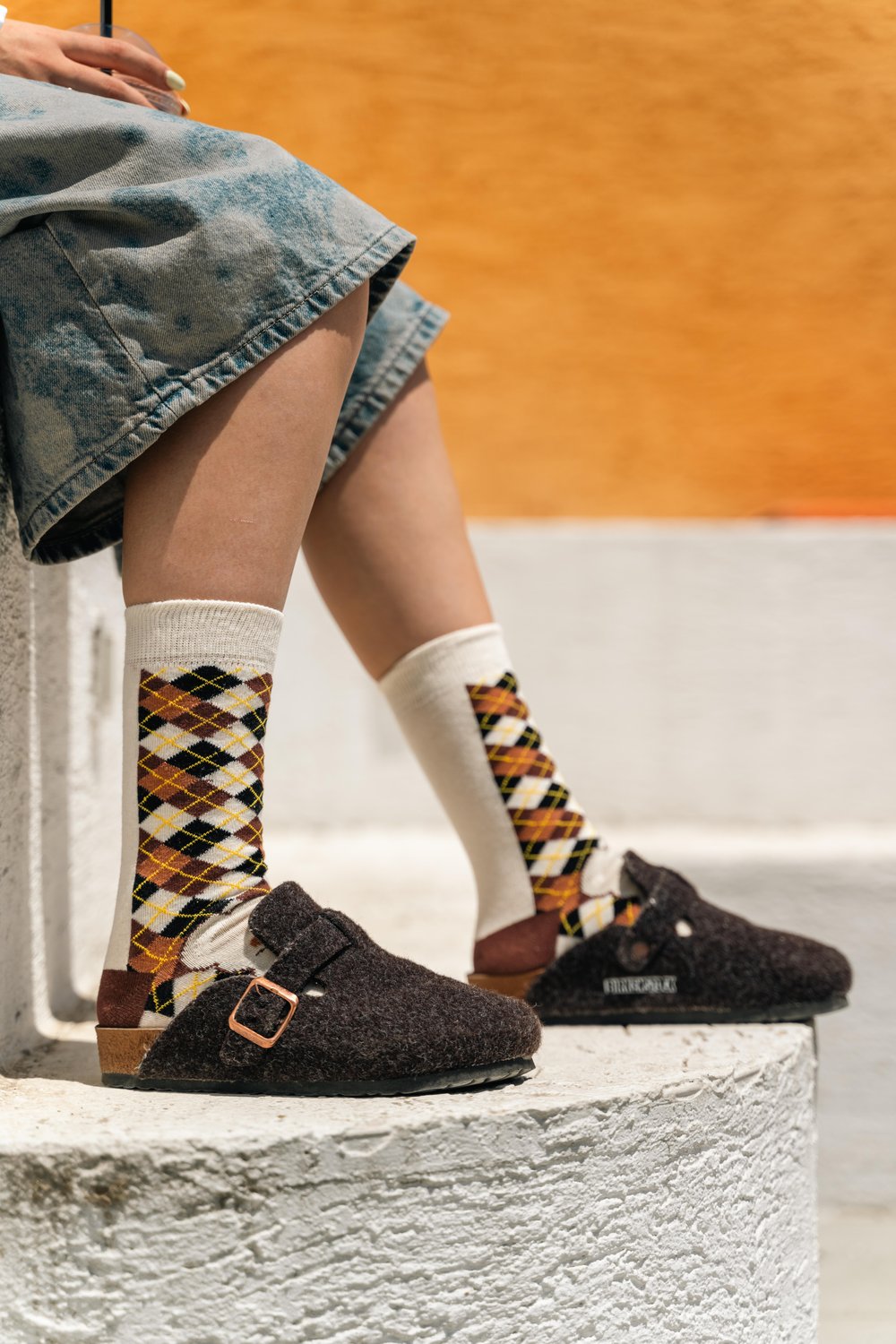 Kahverengi Ayıcık Renkli Unisex Çorap