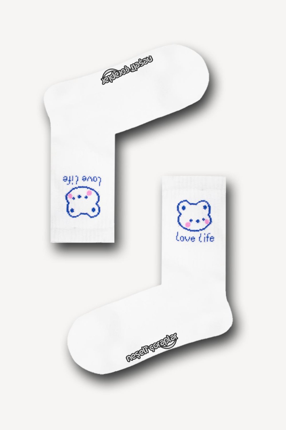 Love Life Atletik Unisex Çorap