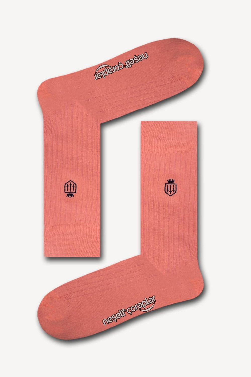 Mızrak Nakışlı Renkli Unisex Çorap