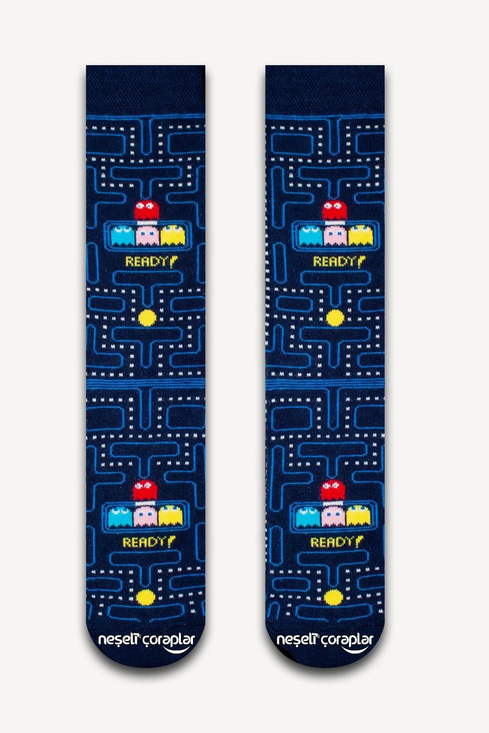 Pacman Renkli  Çorap