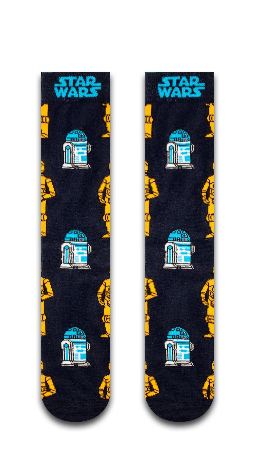 Robotlar Renkli Unisex Çorap