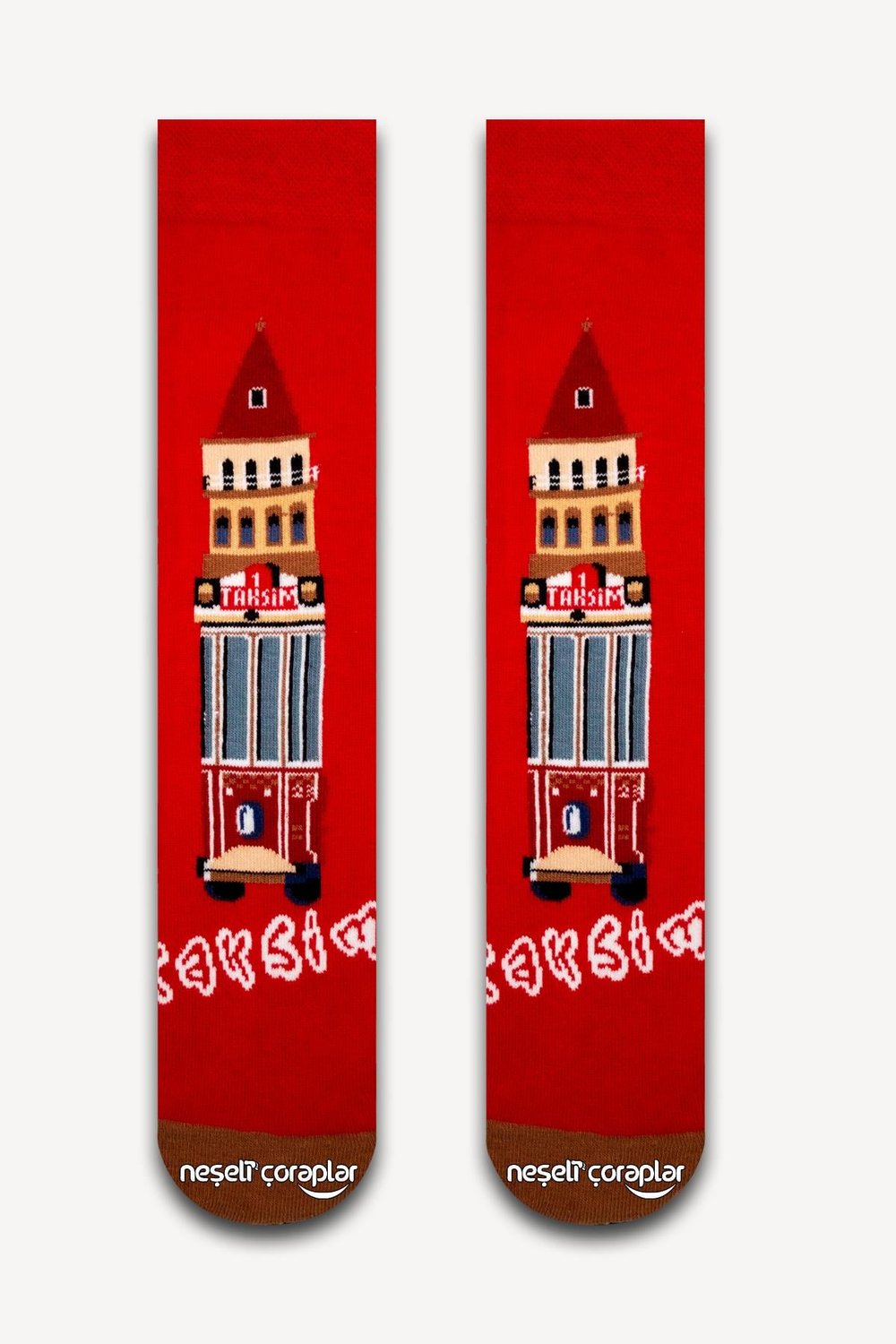 Taksim Renkli Erkek Çorap