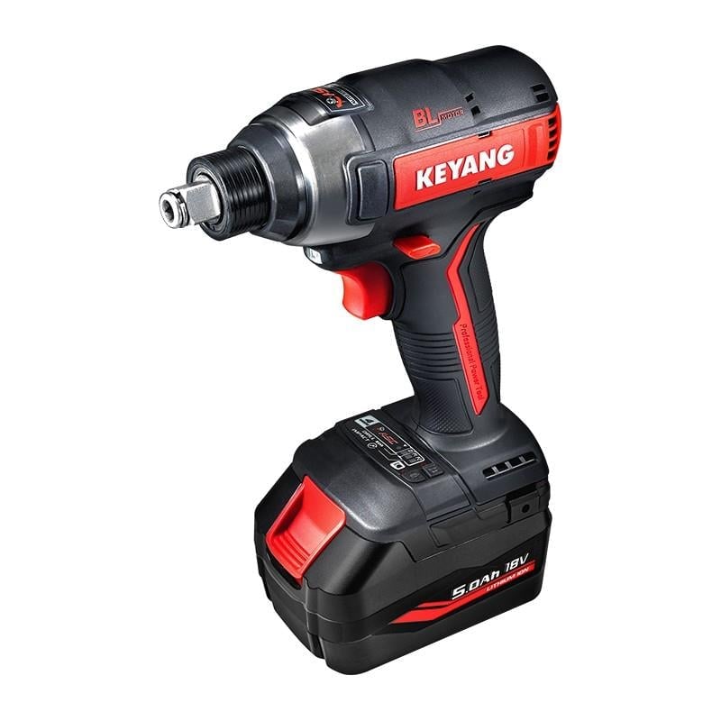 Keyang DW18BLA Clé à chocs sans fil / Serrage & Desserrage d’écrous + Perceuse - 18 V - 5,0 Ah