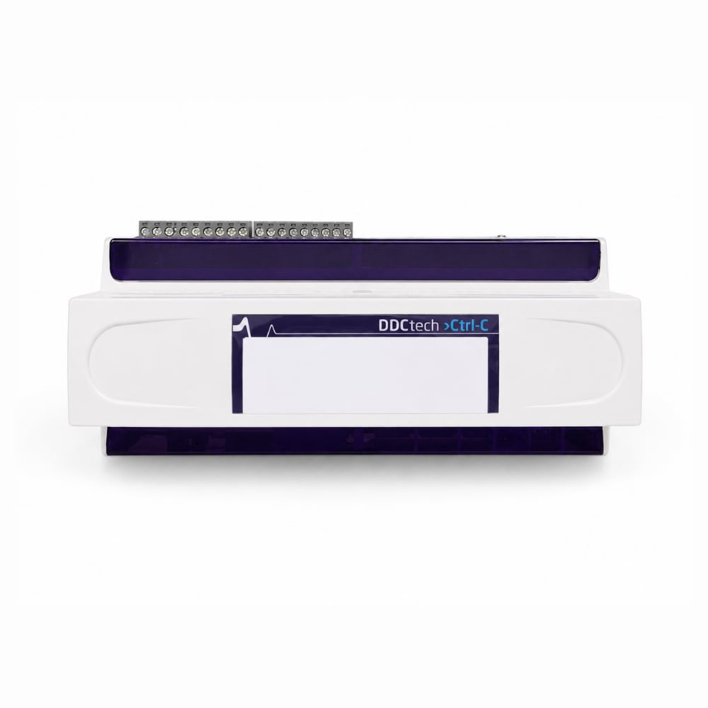 DDCtech CTRL-C Ekransız Kontrol Cihazı, TCP/IP, 16UI, 2DI, 6AO, 4TrO