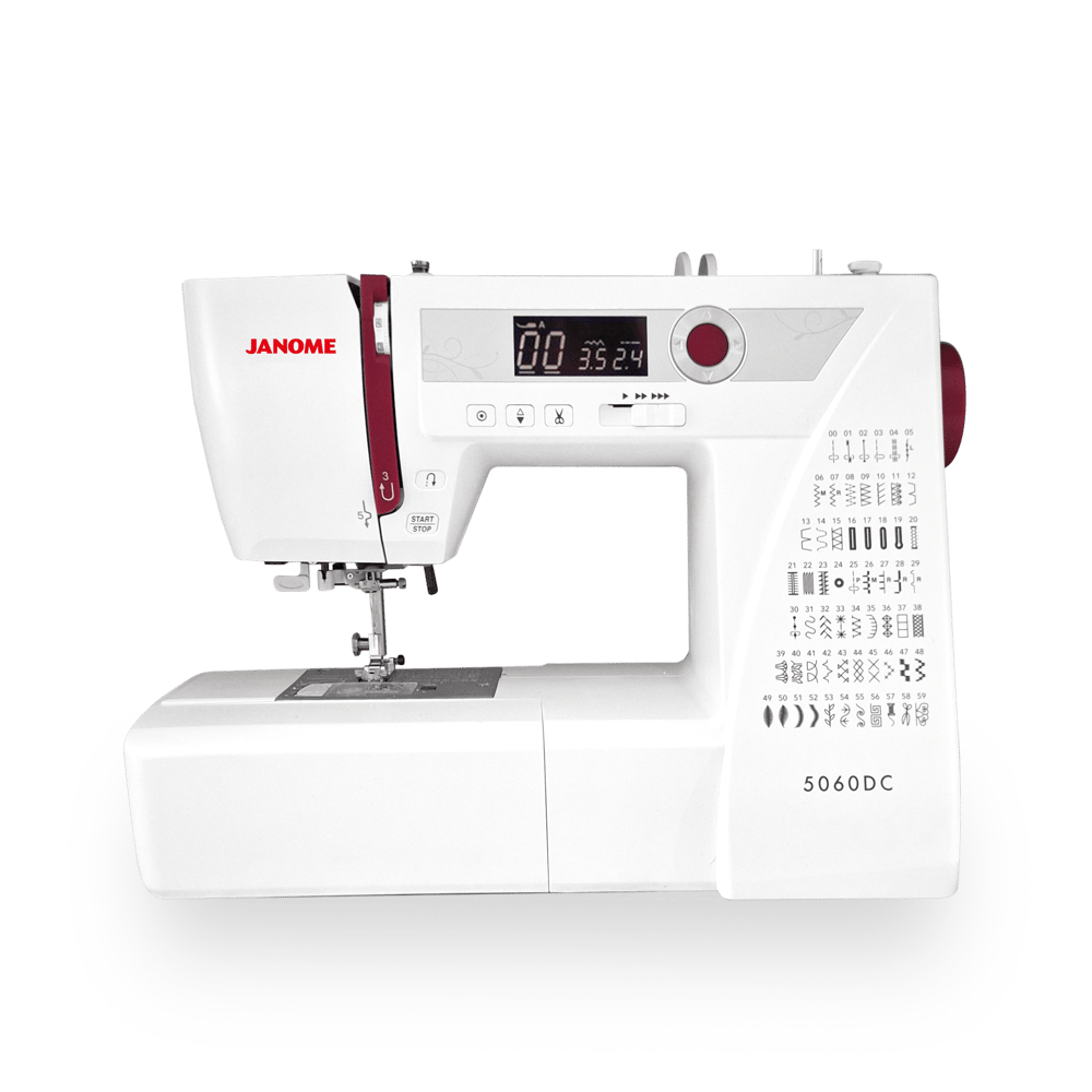 Janome 5060DC 7mm Taşınabilir Elektronik Dikiş Makinesi