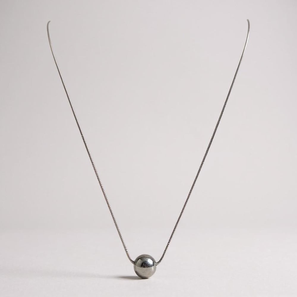 Xuping Silver Topçuk Uçlu Kolye