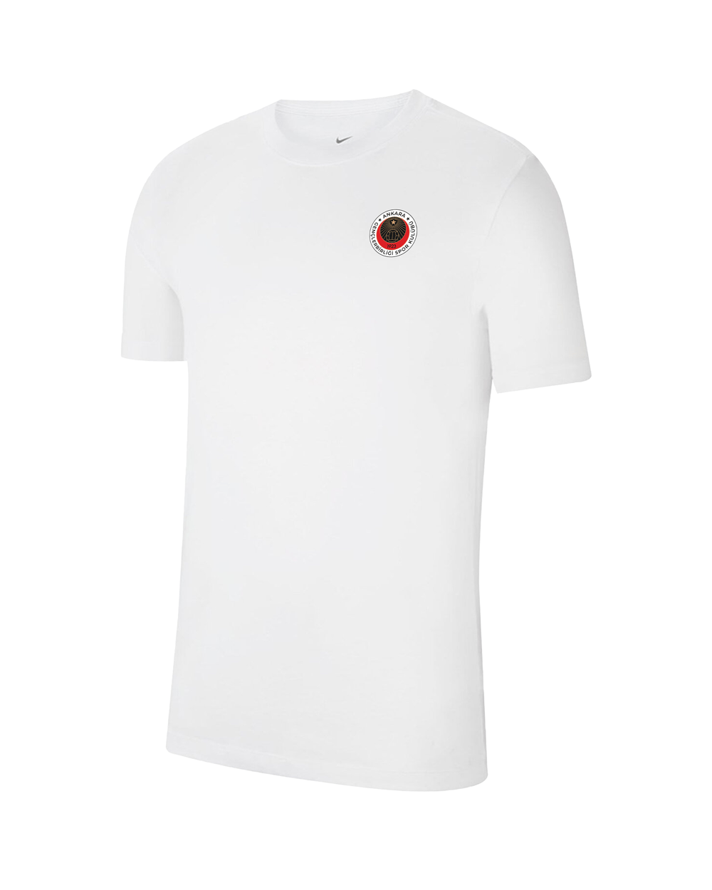 Gençlerbirliği Beyaz Pamuklu Futbol  T-shirt  