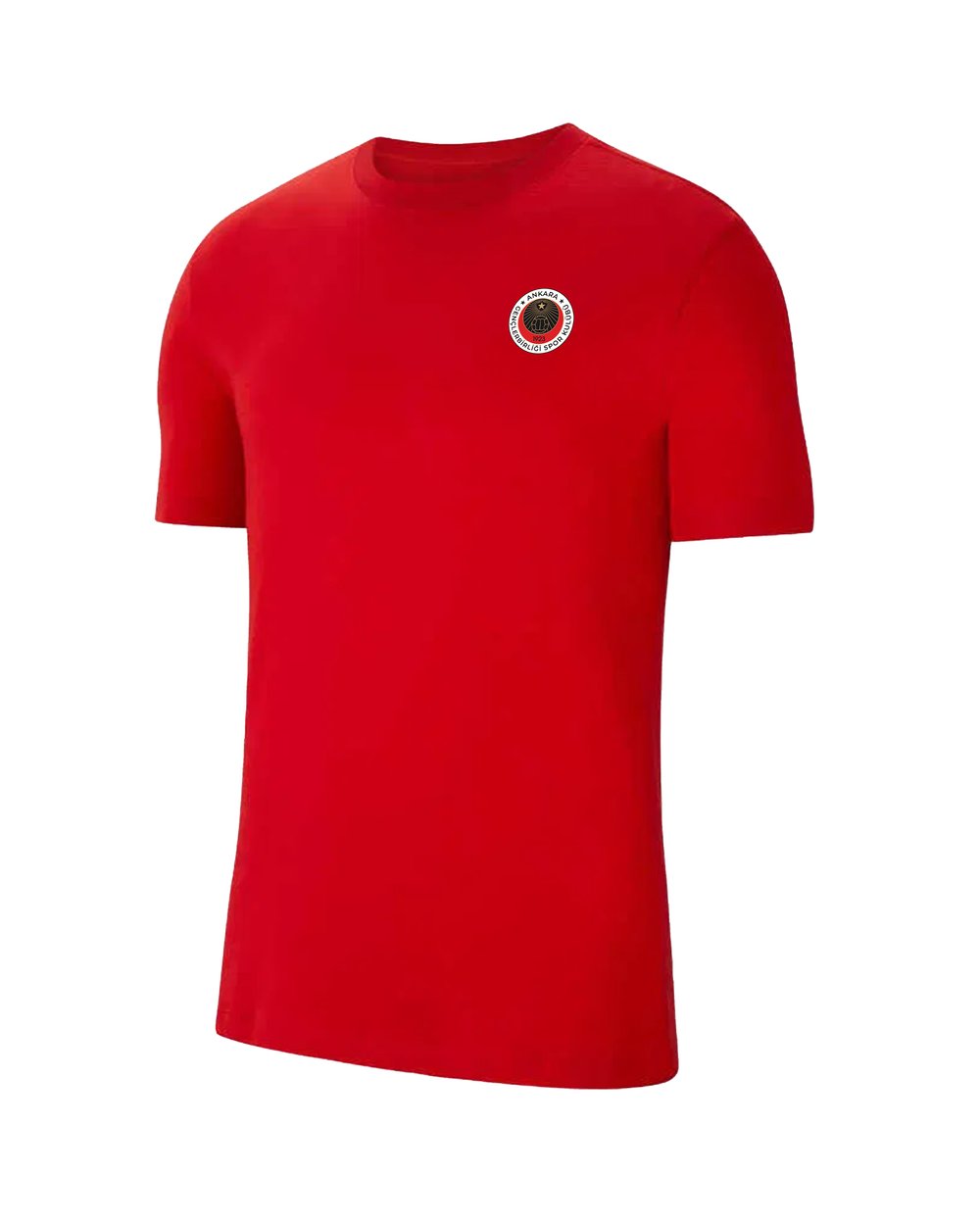 Gençlerbirliği Kırmızı Pamuklu Futbol  T-shirt  