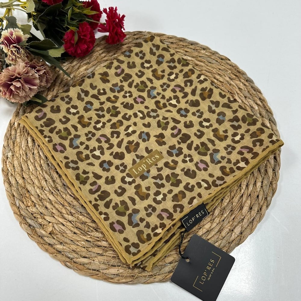 LOPRES LEOPAR DESEN EŞARP