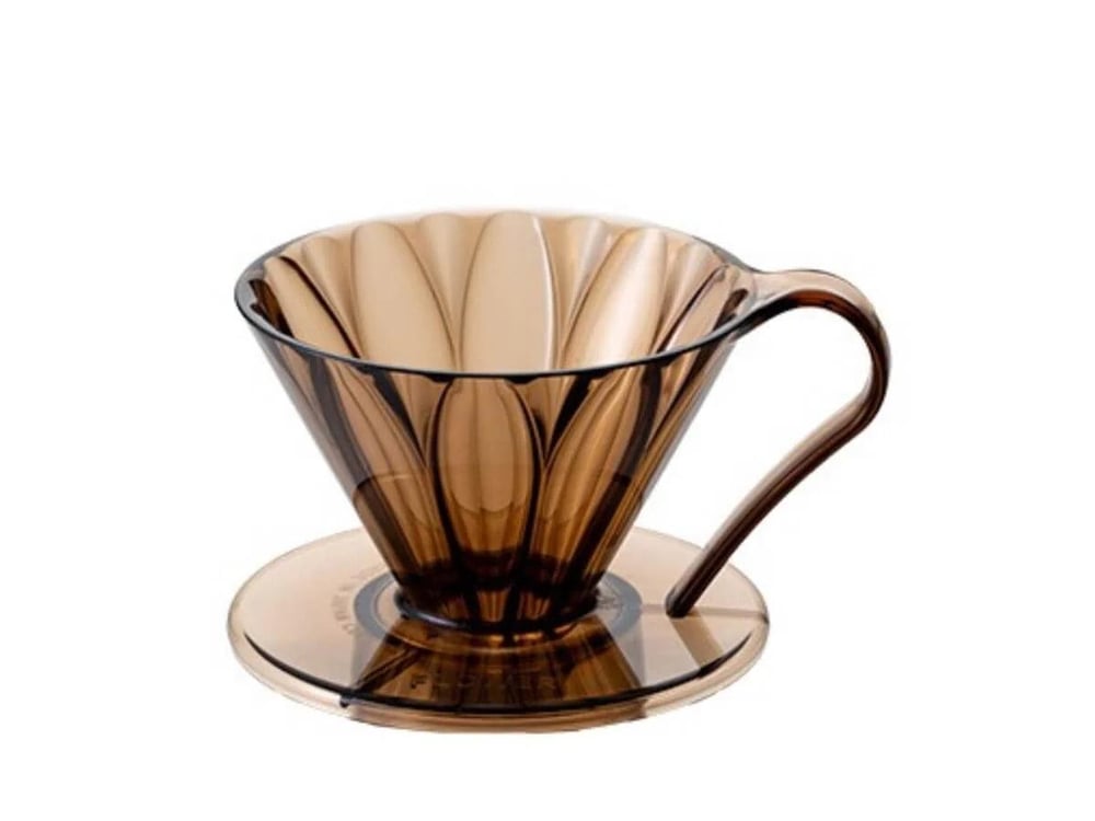 Cafec Flower Dripper Cup4 – KAHVERENGİ