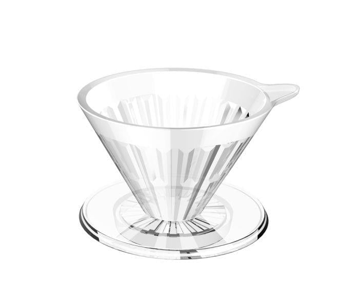 Timemore Plastik V60 Dripper Crystal Eye 02 (4 Fincan)