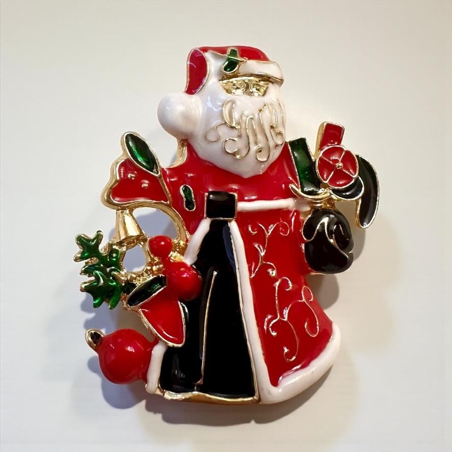 Noel Baba Yılbaşı Broş 