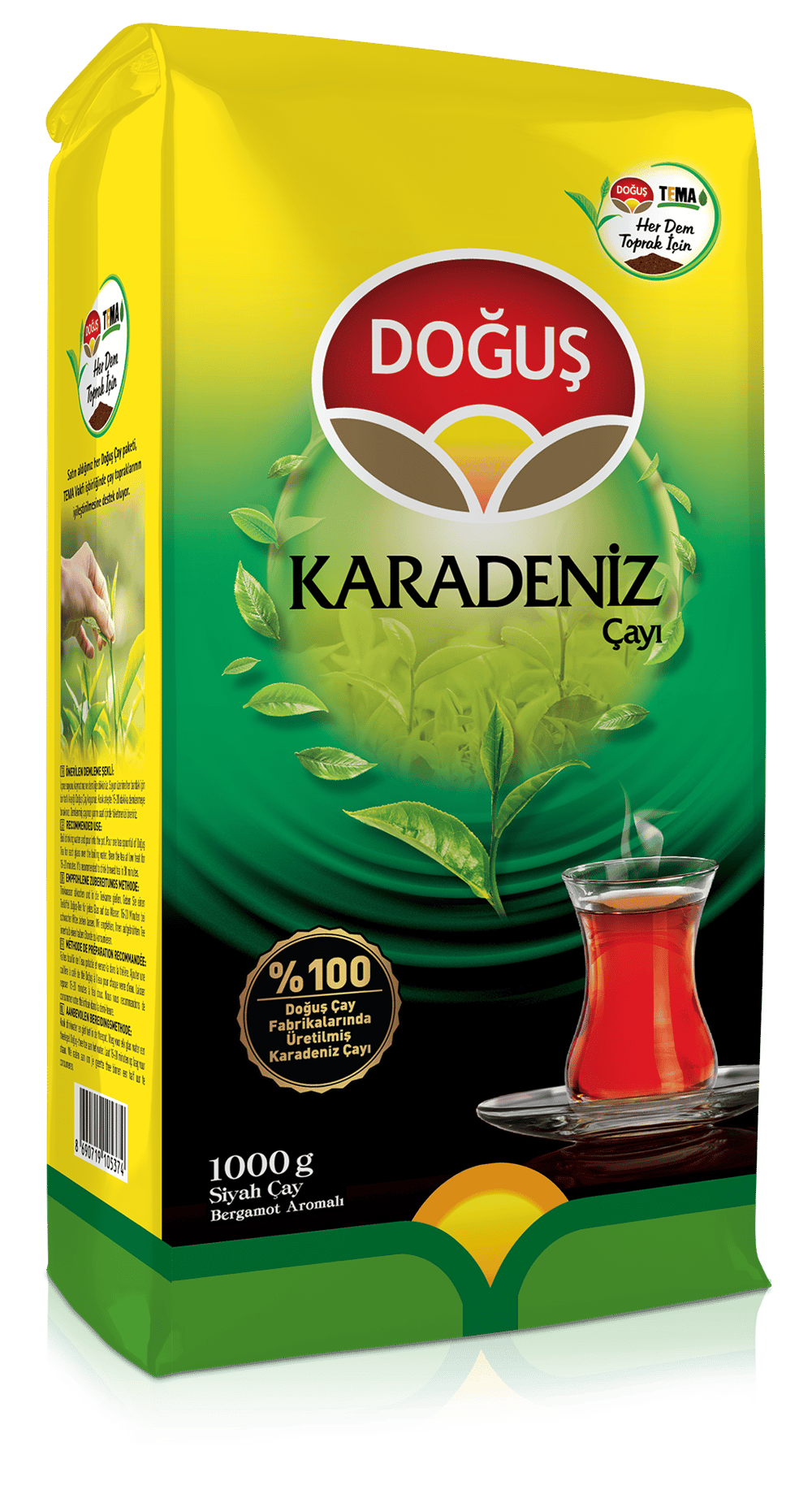 Doğuş Karadeniz Çay 1000 Gr*12