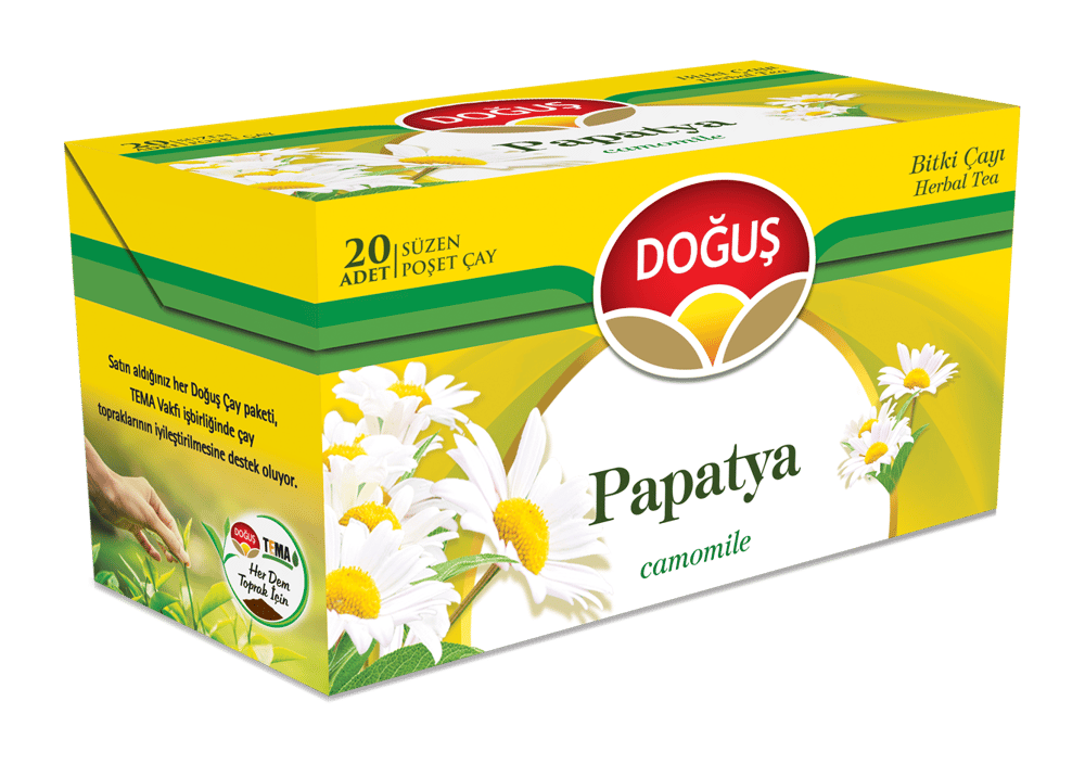 Doğuş Papatya Bitki Çayı Süzen Poşet 20X1,5Gr 12Li