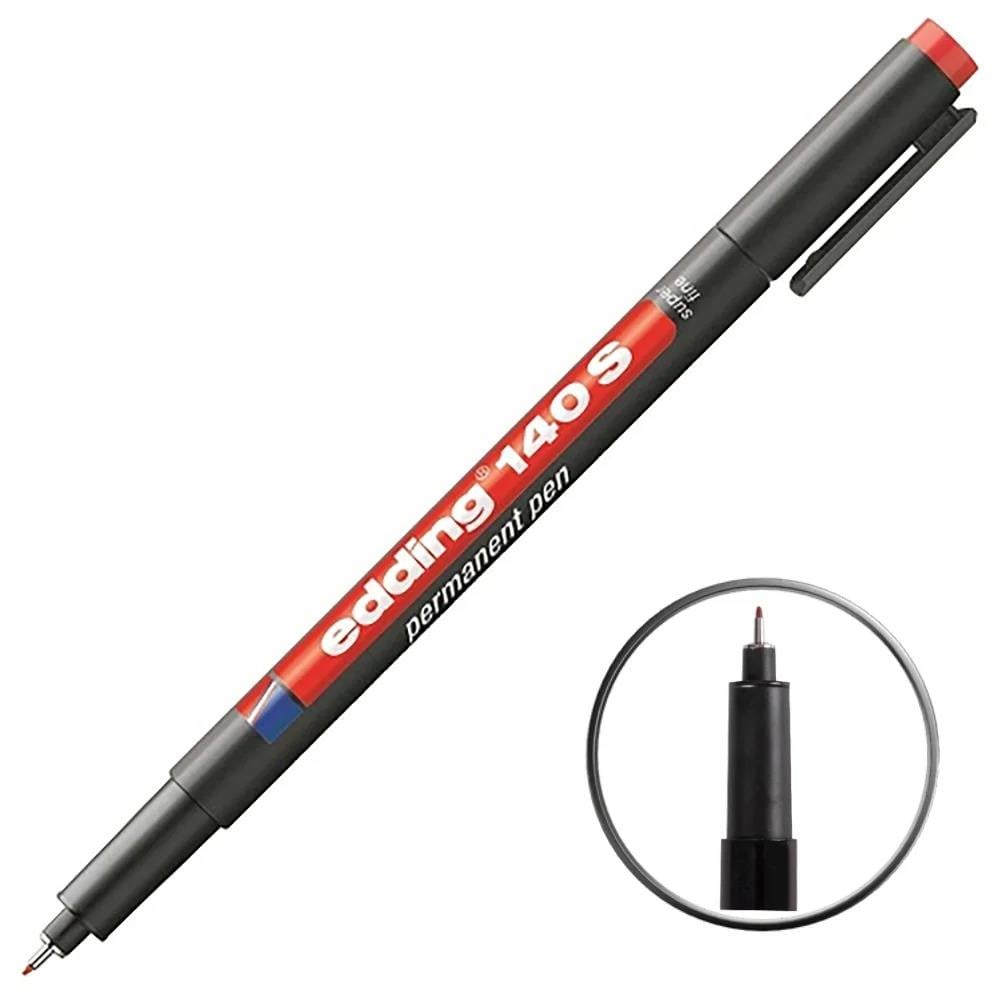 EDDİNG E-140S ASETAT KALEMİ KIRMIZI