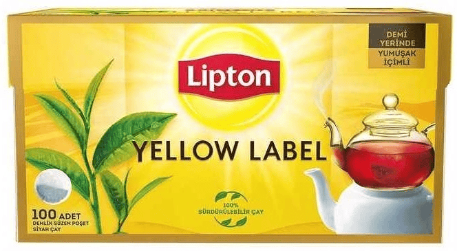 LİPTON YELLOW LABEL DEMLİK POŞET ÇAY 3,2*100