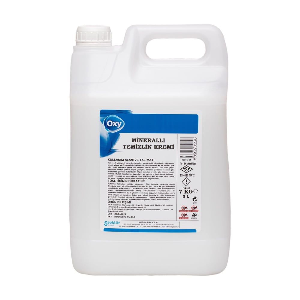 Mineralli Ovma Kremi 5 Kg