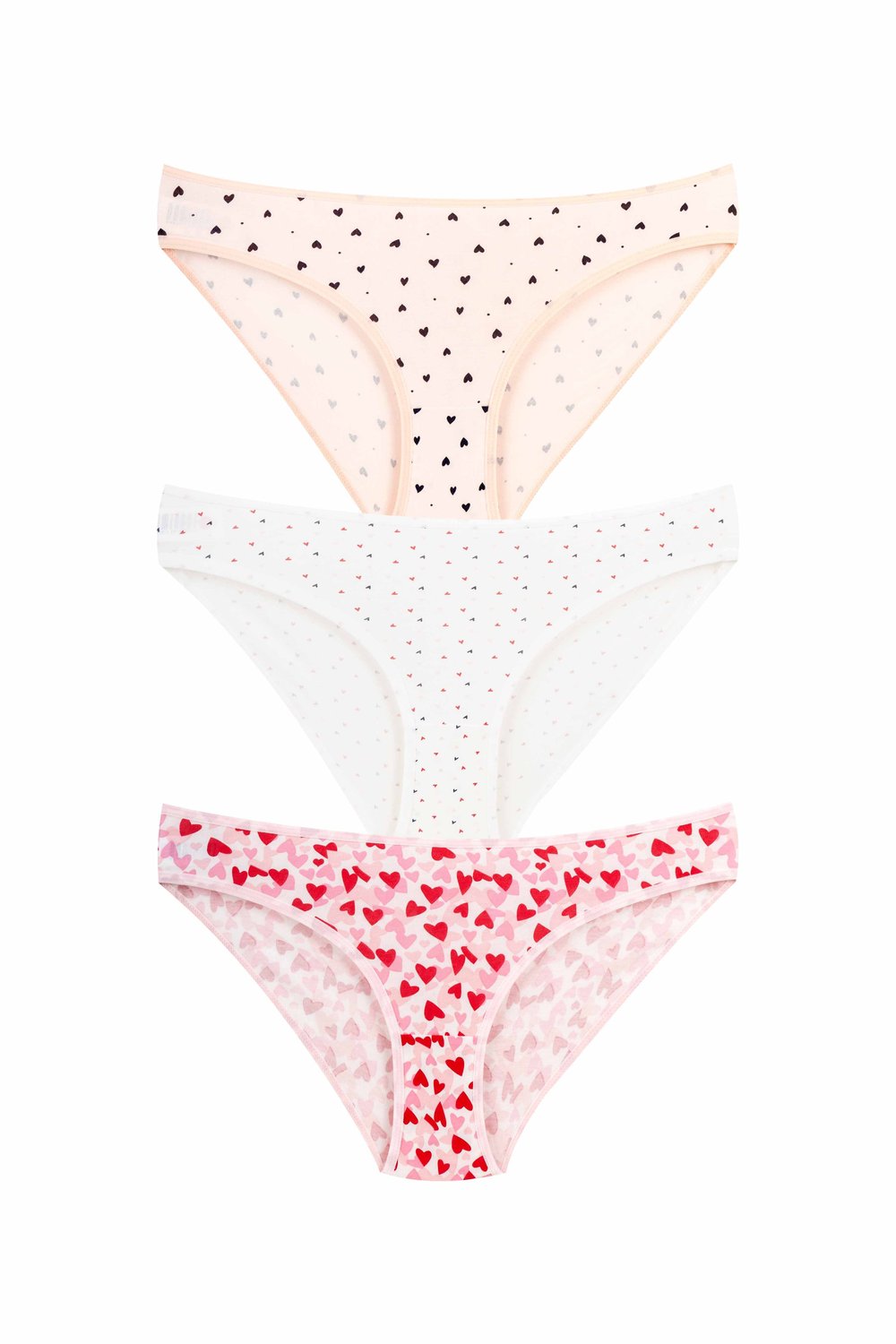 WOMENS UNDERWEAR 3-piece BIKINI BRIEFS