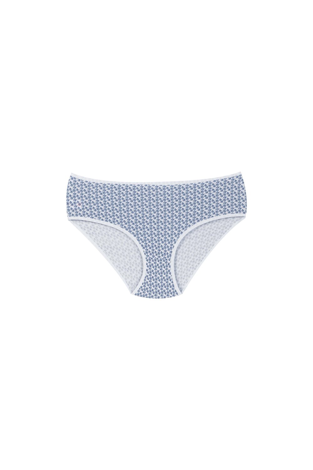 KADIN ÇAMAŞIR - Pamuklu Renkli Yüksek Bel  BIKINI 6lı  Paket