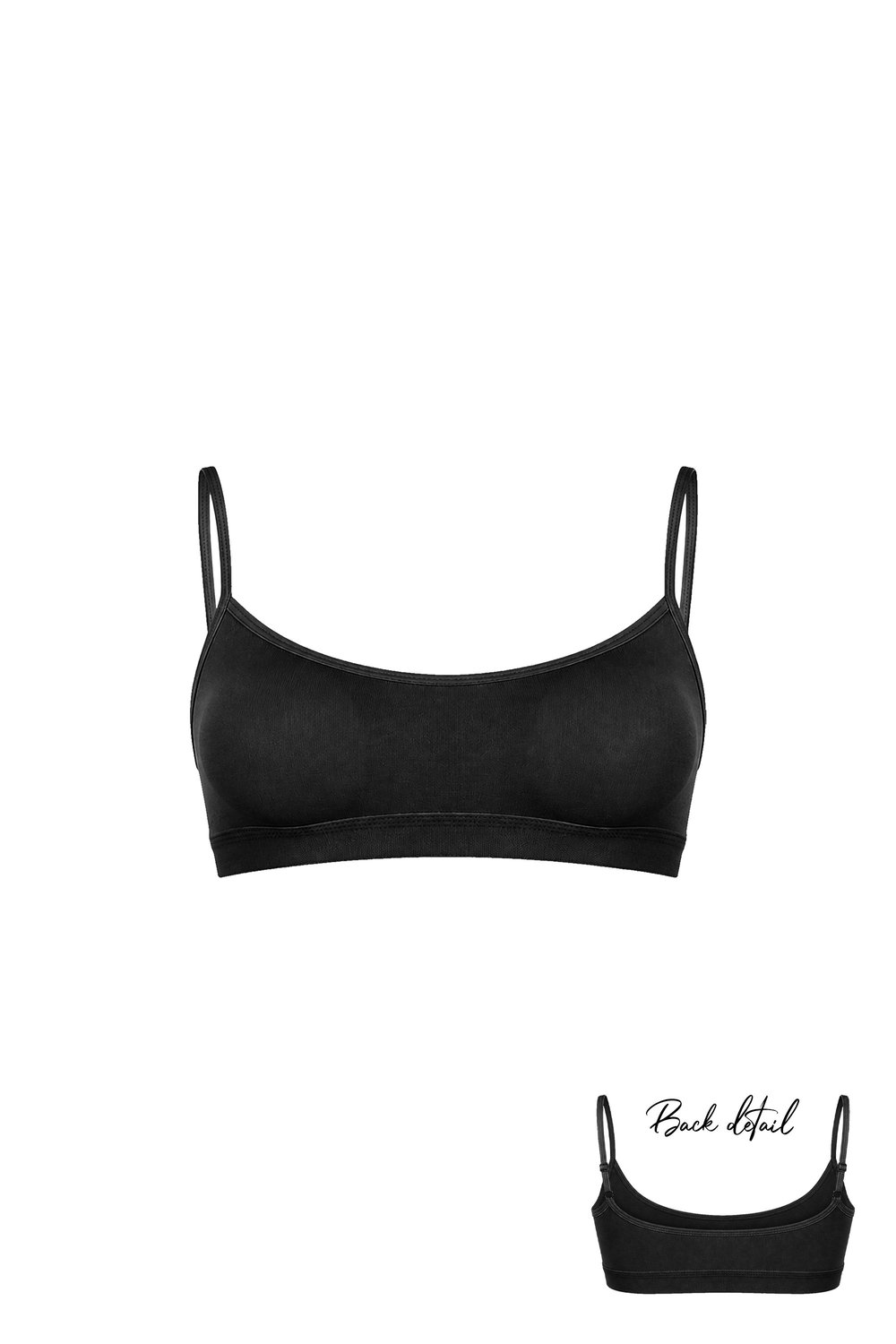 KADIN ÇAMAŞIR - Pamuklu Renkli İp Askılı BÜSTİYER 9lu Paket