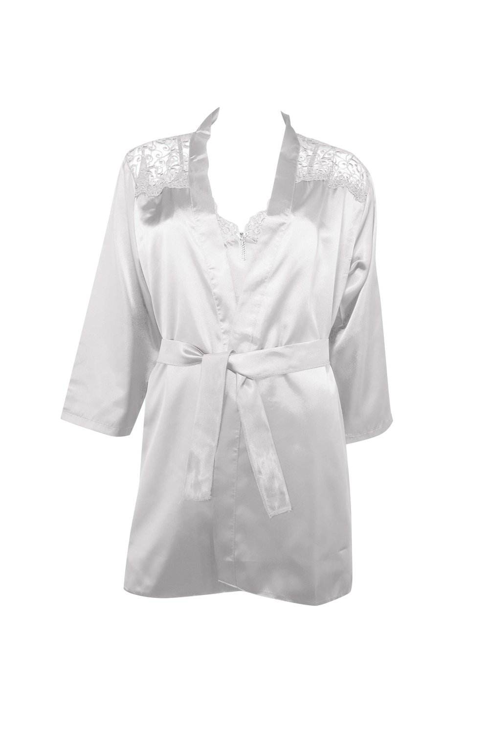 KADIN SATEN - SABAHLIK SET 2Lİ