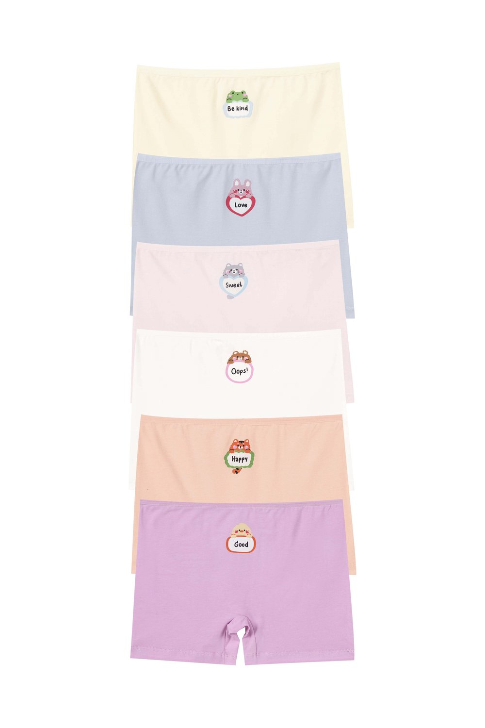 KIZ ÇOCUK-ÇAMAŞIR - 6LI BOXER