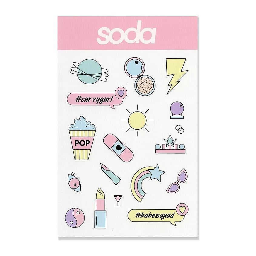 Decorative stickers SODA 2