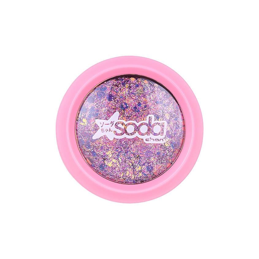Glitter gel for face WAKU WAKU  softdivalution 001  sweetheart  7g