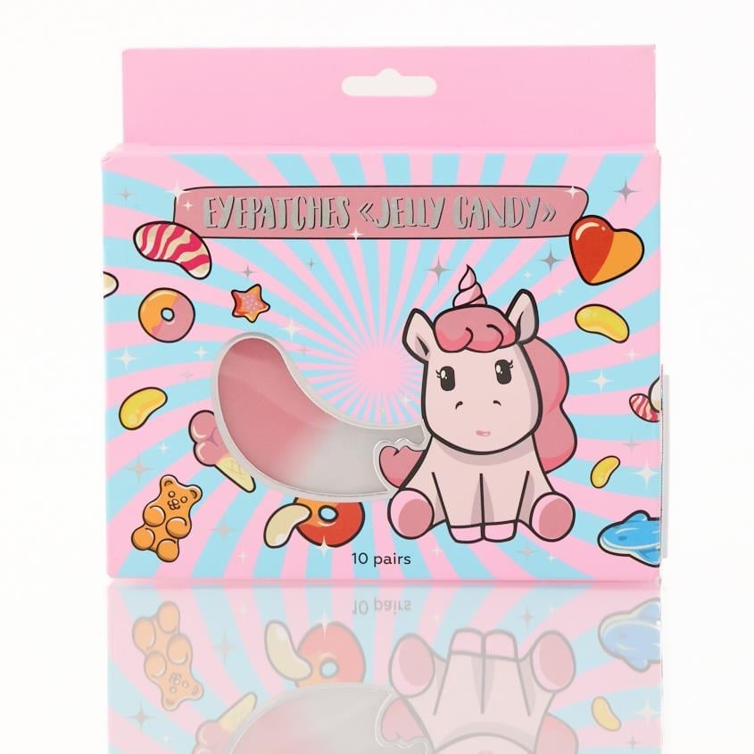 Göz Maskesi-Eyepatches  JELLY CANDY , 10 pairs