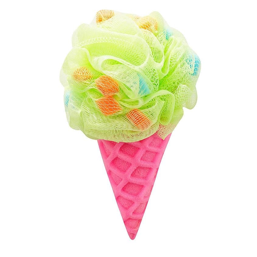 Ice cream washcloth pink/green 45 g.