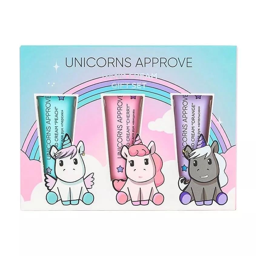 Mini hand cream set Unicorns Approve, 3*10 ml