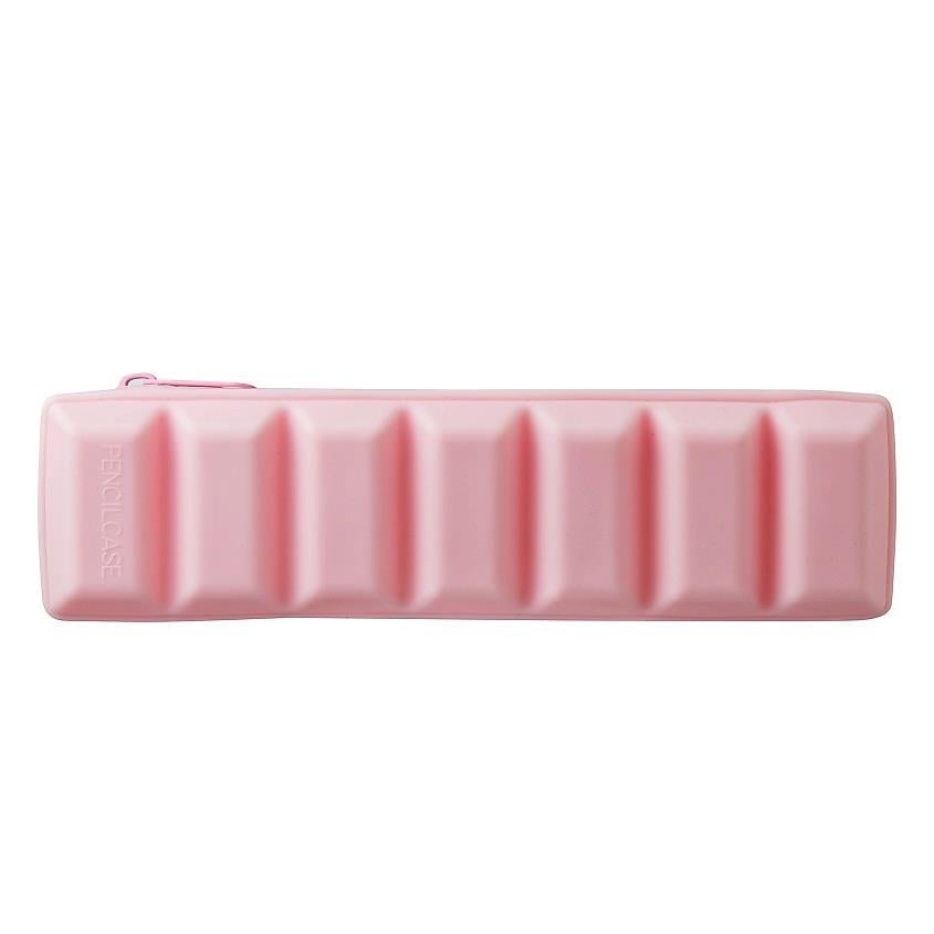 Pencil case Chocolate pink 19.3*4.8 cm