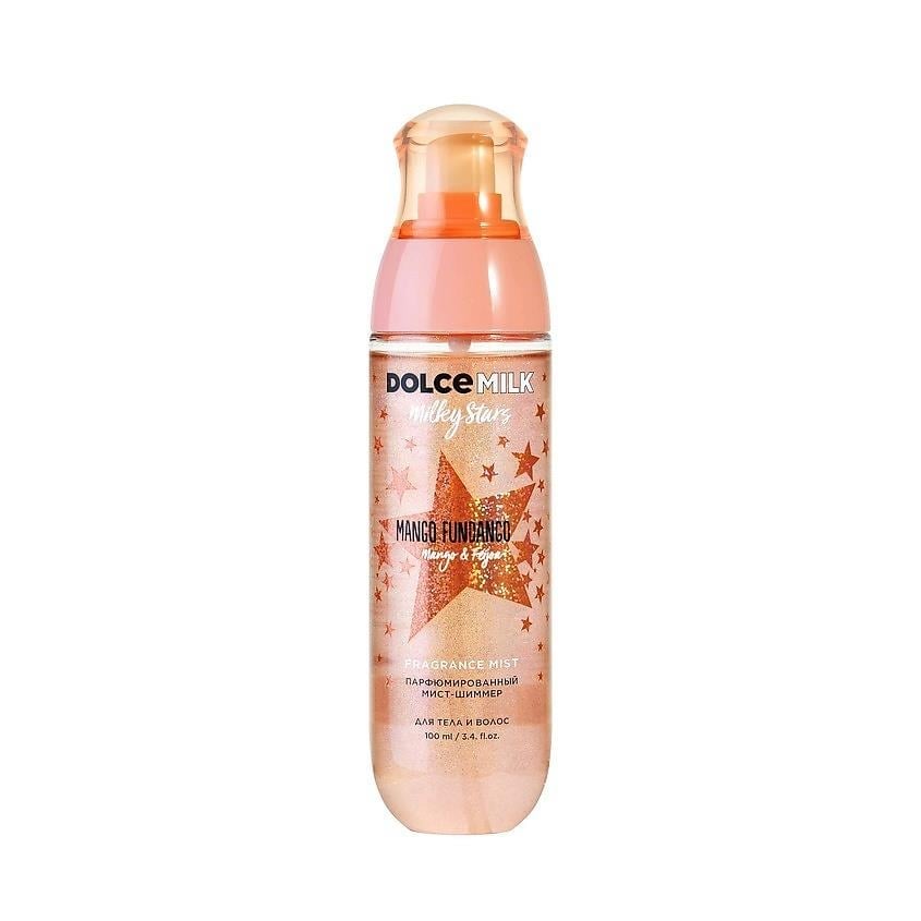 Perfumed mist for body and hair Milky stars  MANGO FANDANGO , 100 ml