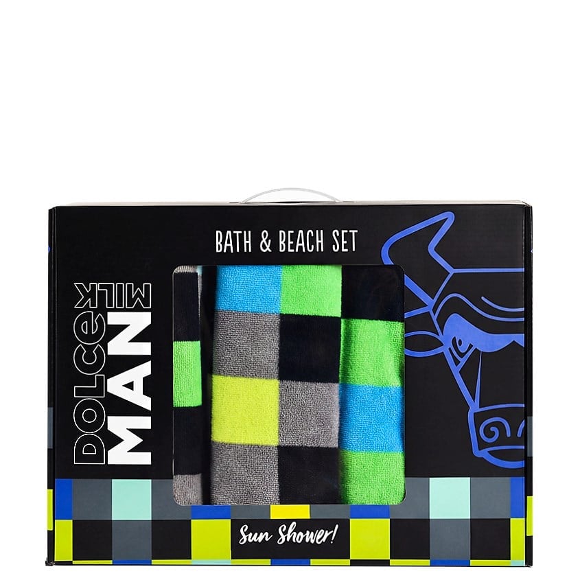 Set 261 MAN (robe + towel) with bull box