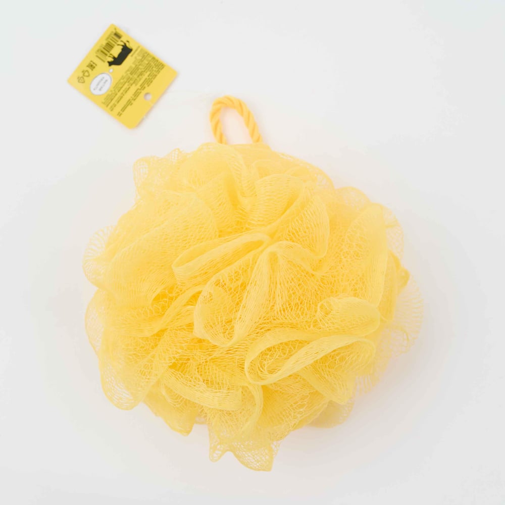 Shower sponge DM Yellow