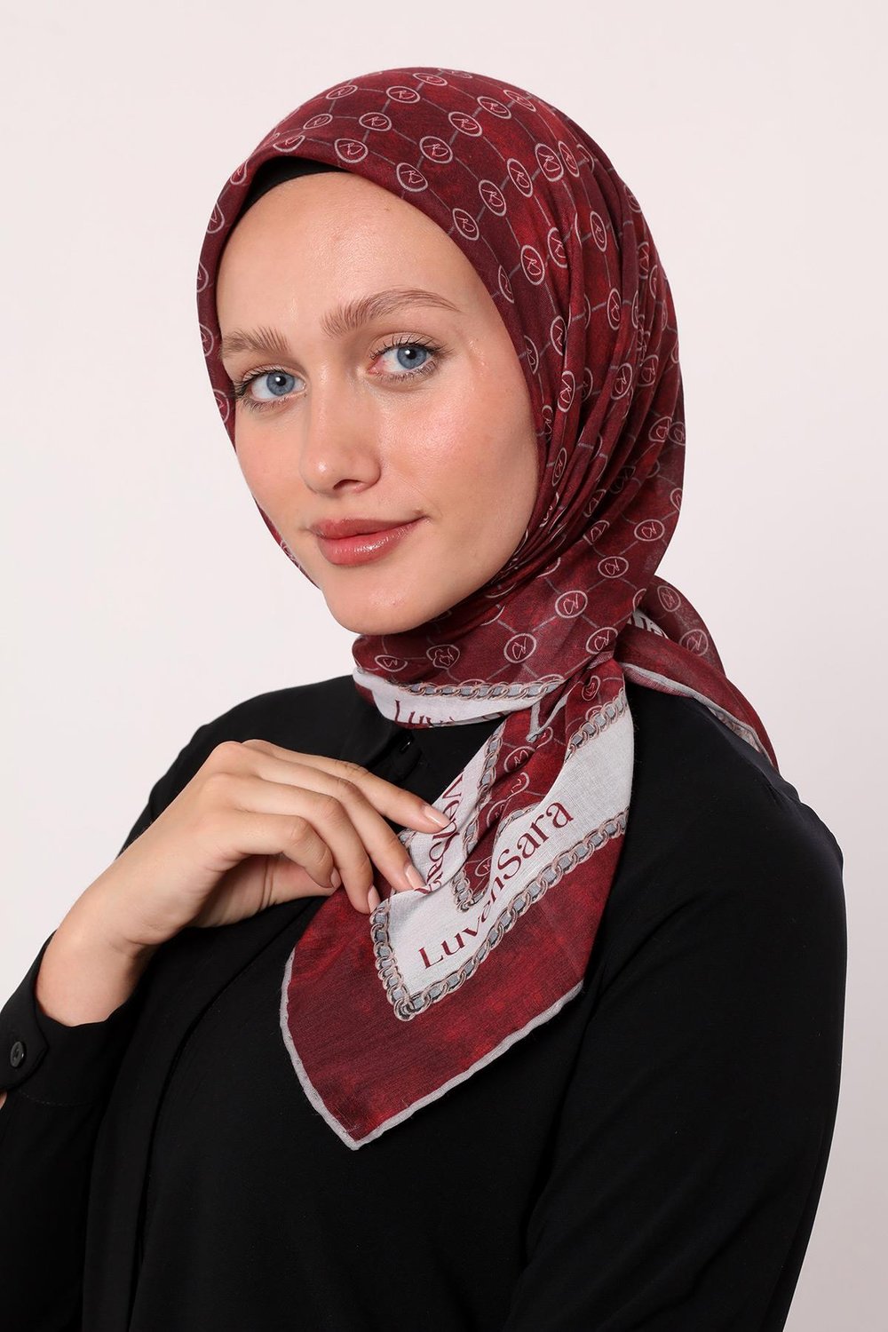 Cooper Soft Eşarp Bordo