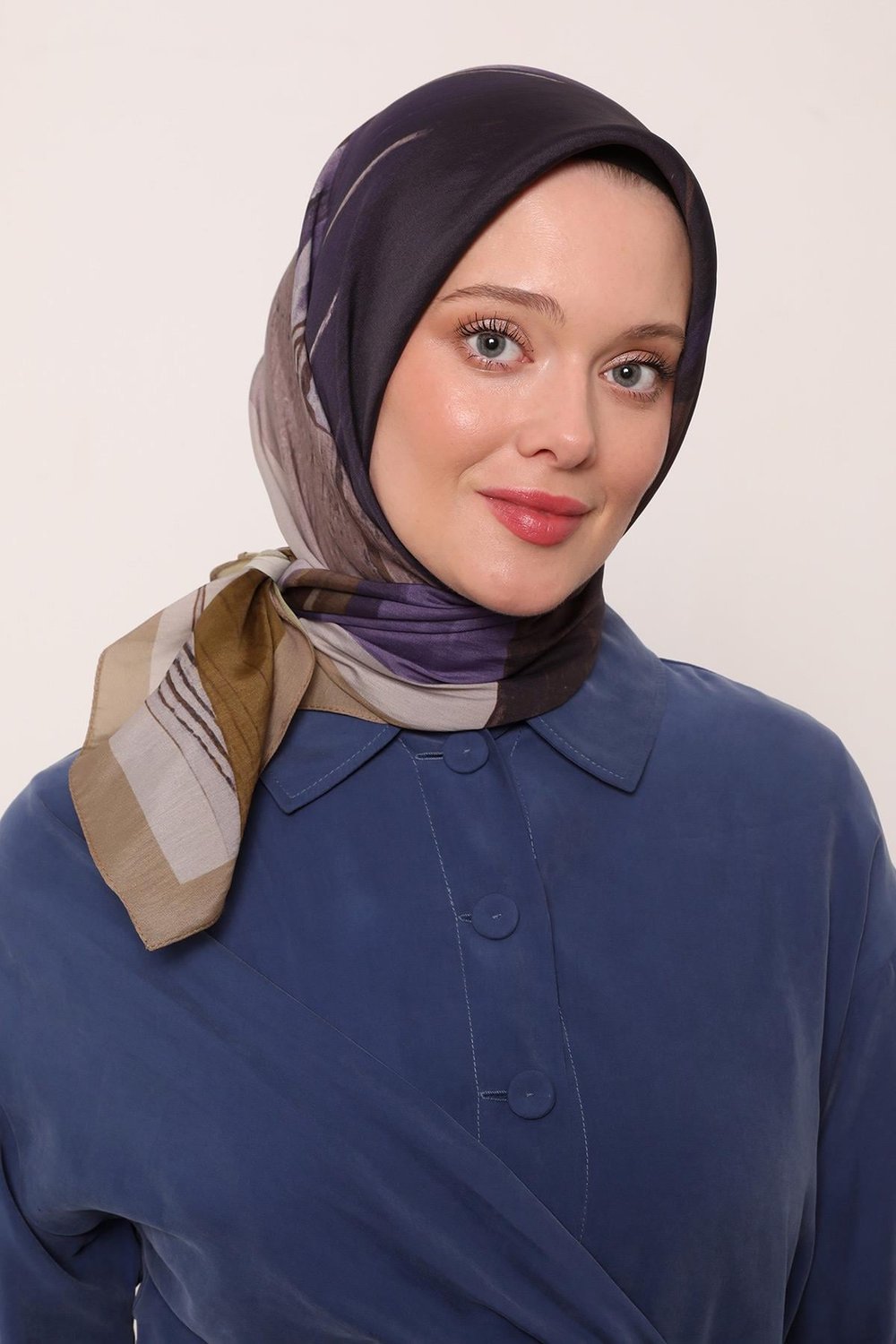 Flora Eşarp | Zarif Vizon