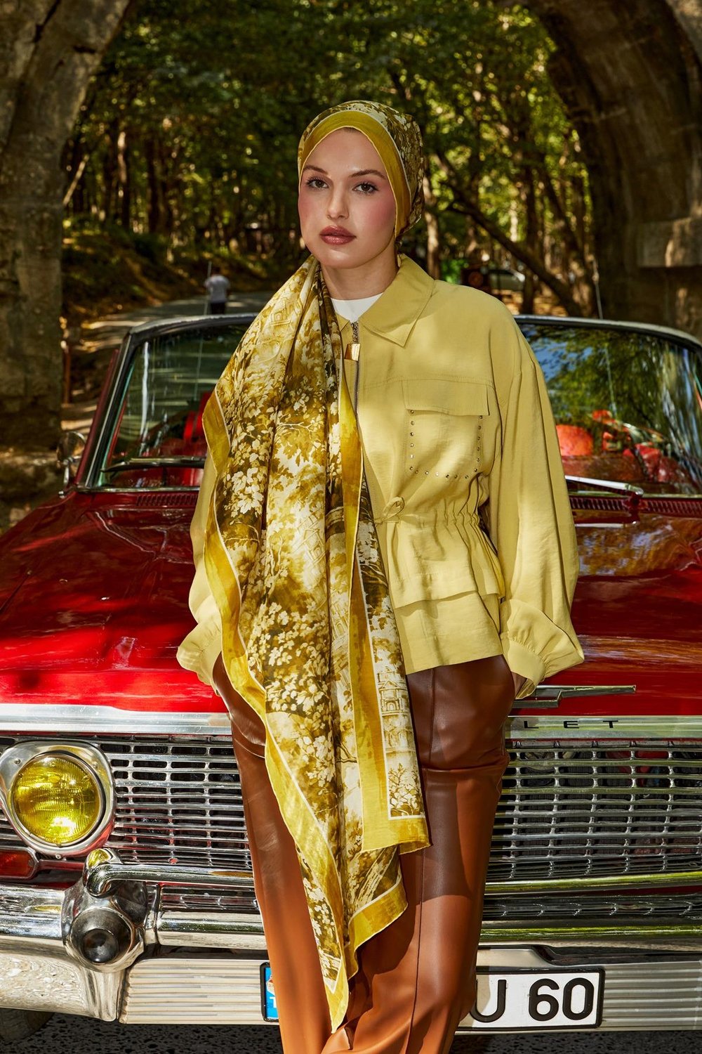 Silk Elite Şal | Kuru Mimoza