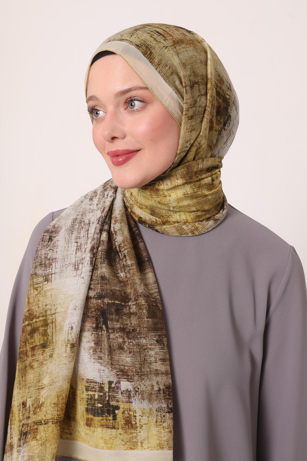 Silk Elite Şal | Kuru Mimoza