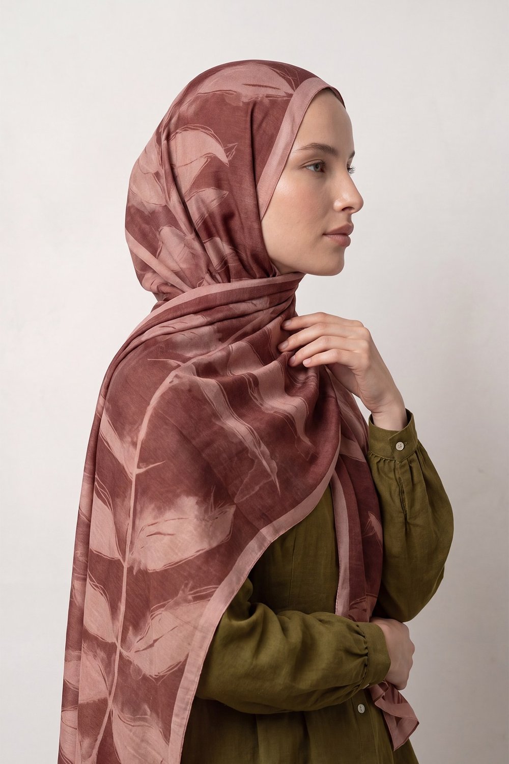 Summer Şal | Şeftali Çiçeği