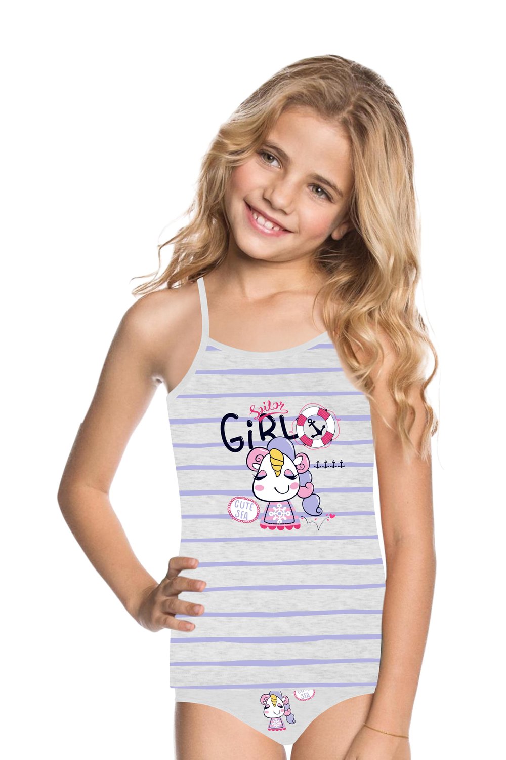 GIRLS UNDERWEAR - ATHLETE SLIP SET