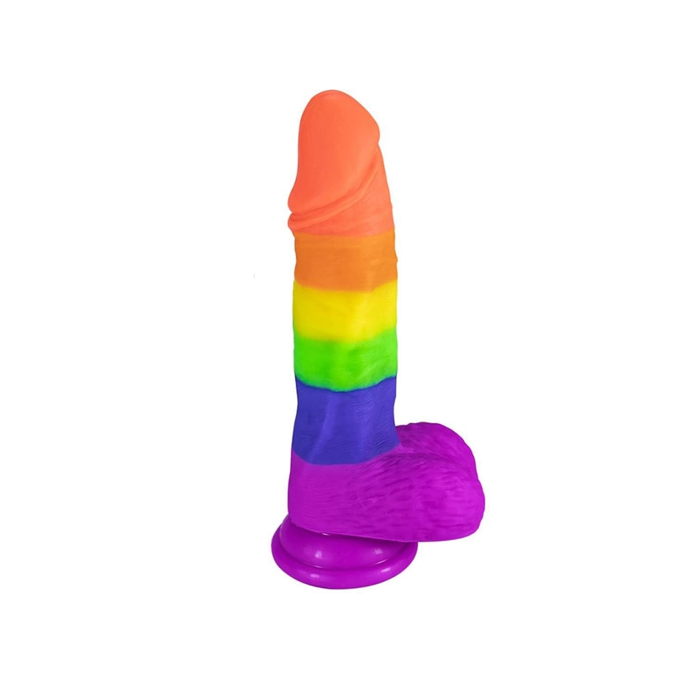 Realistik DildolarRainbow Dildo 19 cmElisium